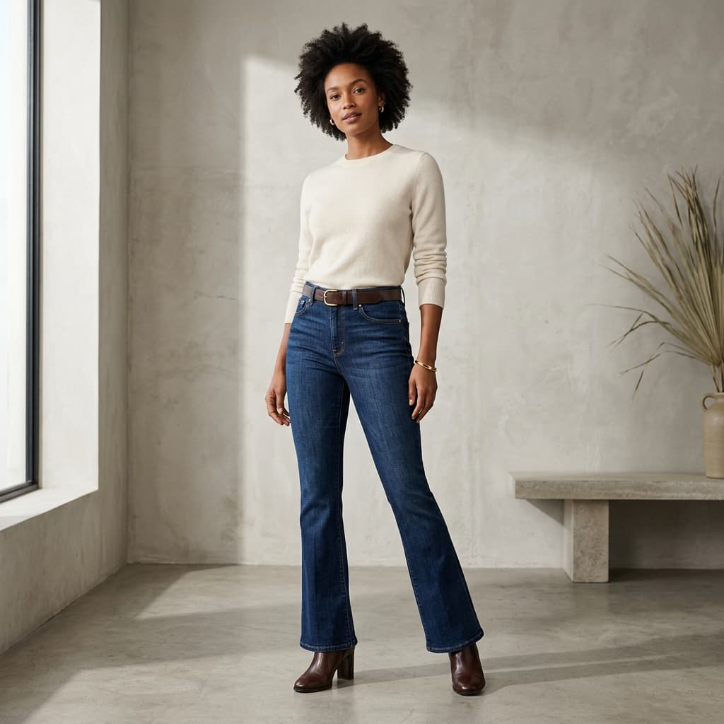 Vintage Boot Cut Jeans
